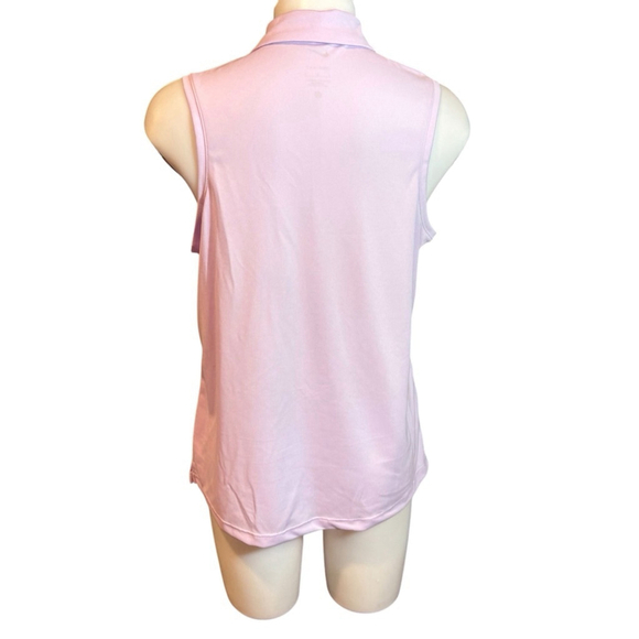 Women's Nike dri fit Golf Polo Shirt Pink Size m - Picture 3 of 3